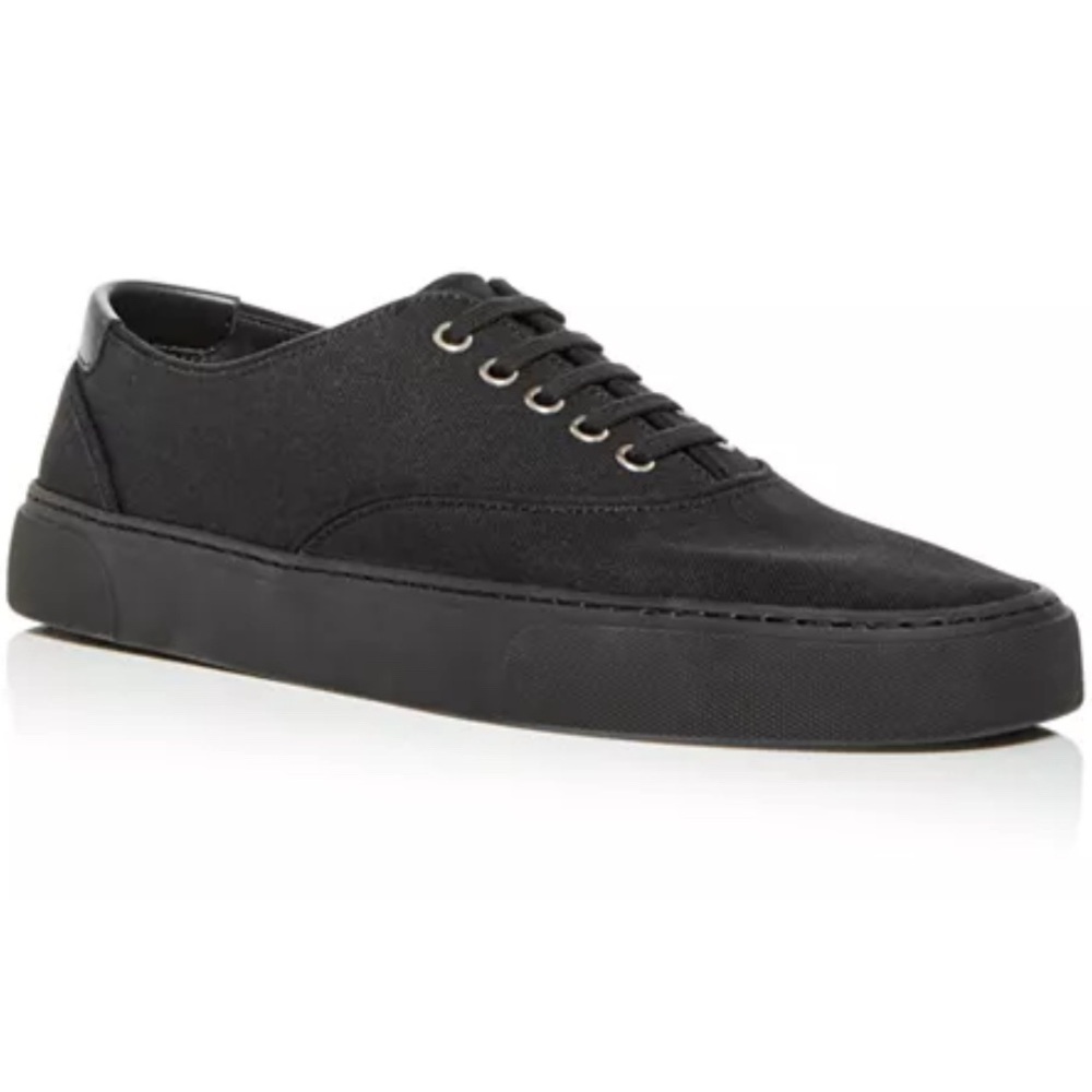 Saint Laurent Black Minimalist Sneakers